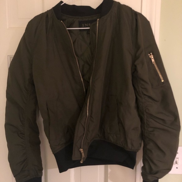 Green bomber jacket - Picture 1 of 3